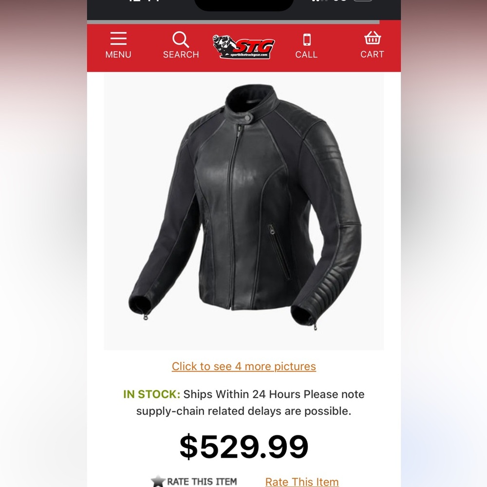 Motorcycle jacket